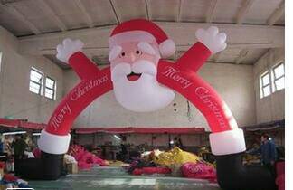 聖誕老公公拱門