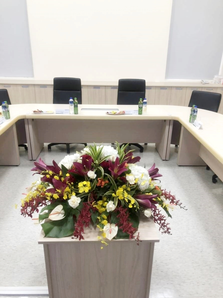 會場鮮花佈置