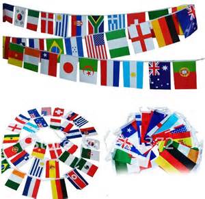 萬國旗串(布質)&nbsp;1000cm