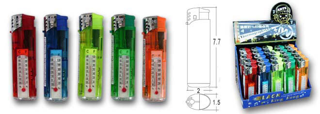 溫度計打火機