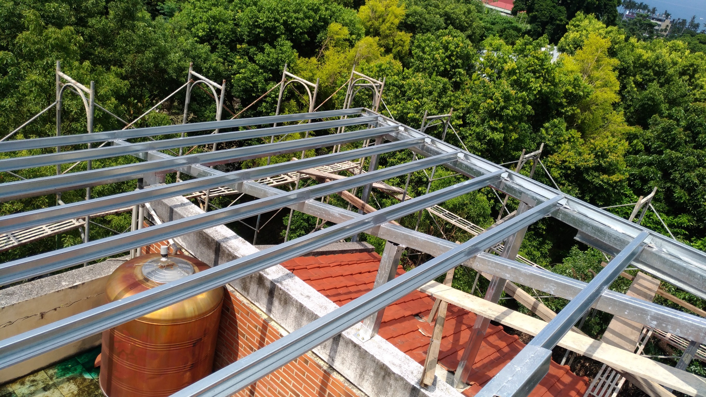 屏東鐵皮屋安裝