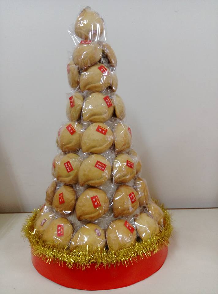 神明祝壽壽桃塔