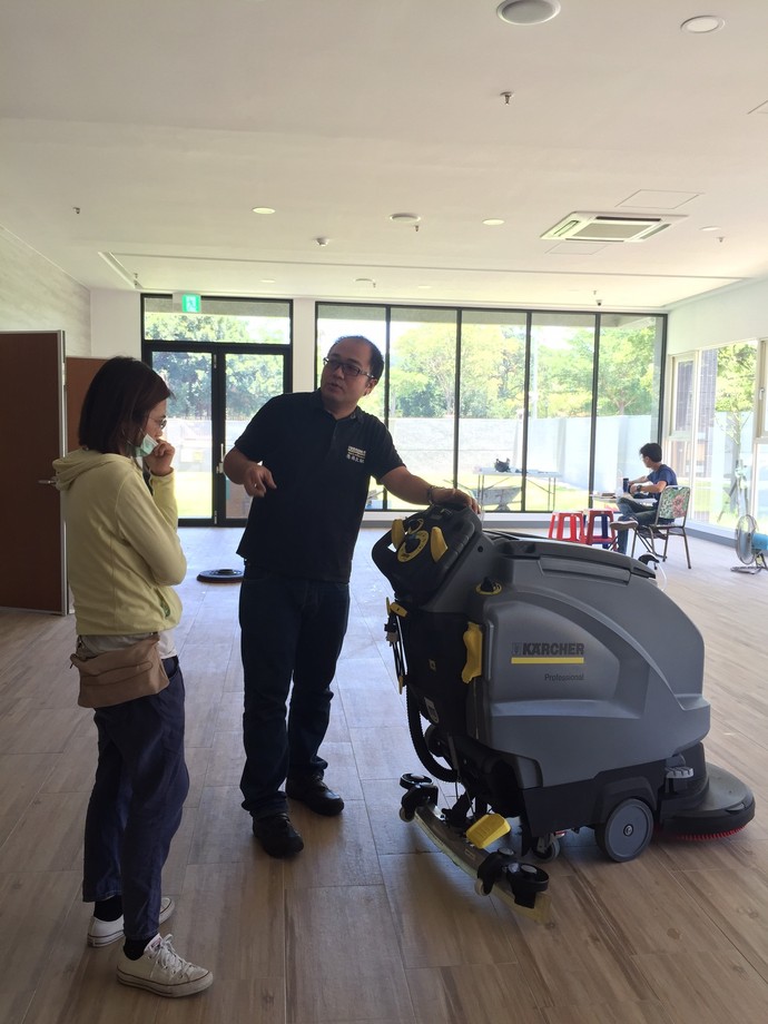 洗地機交機實例