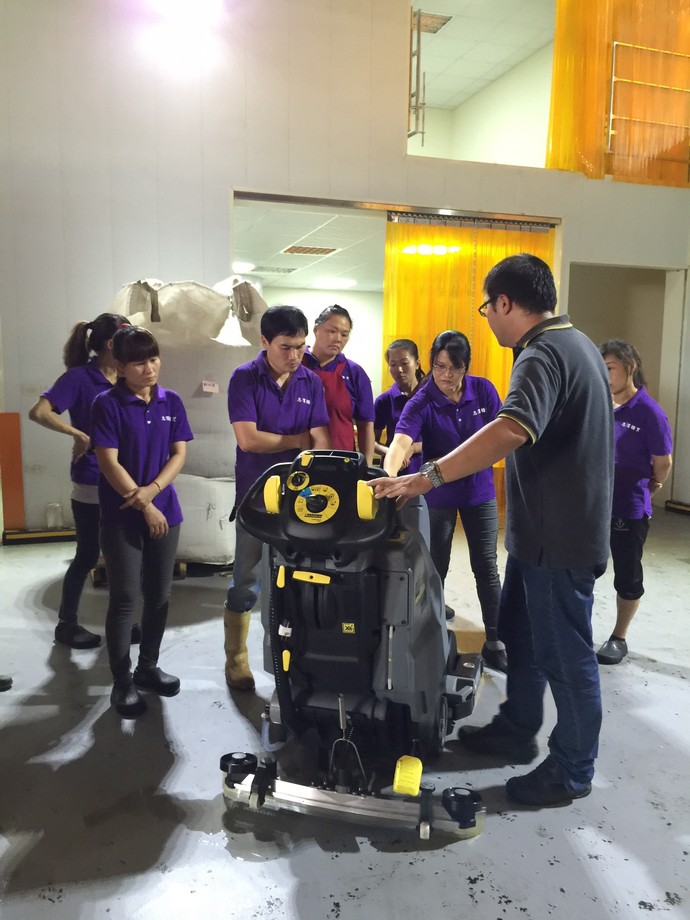 洗地機交機實例