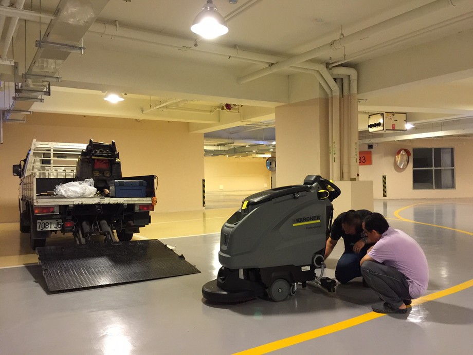 洗地機交機實例