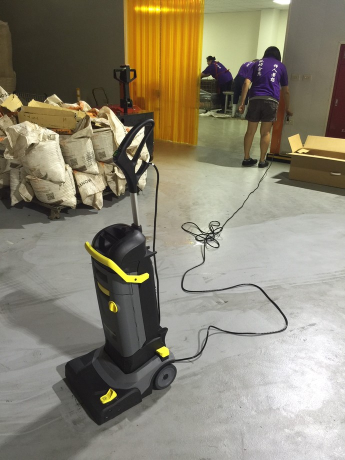 洗地機交機實例