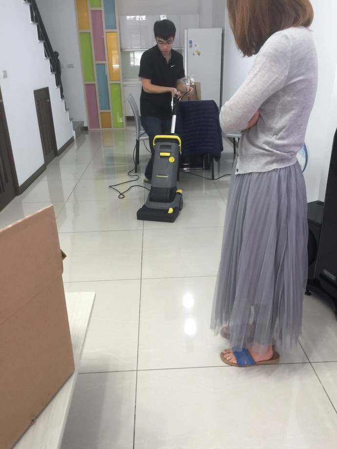 洗地機交機實例