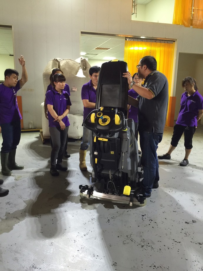 洗地機交機實例