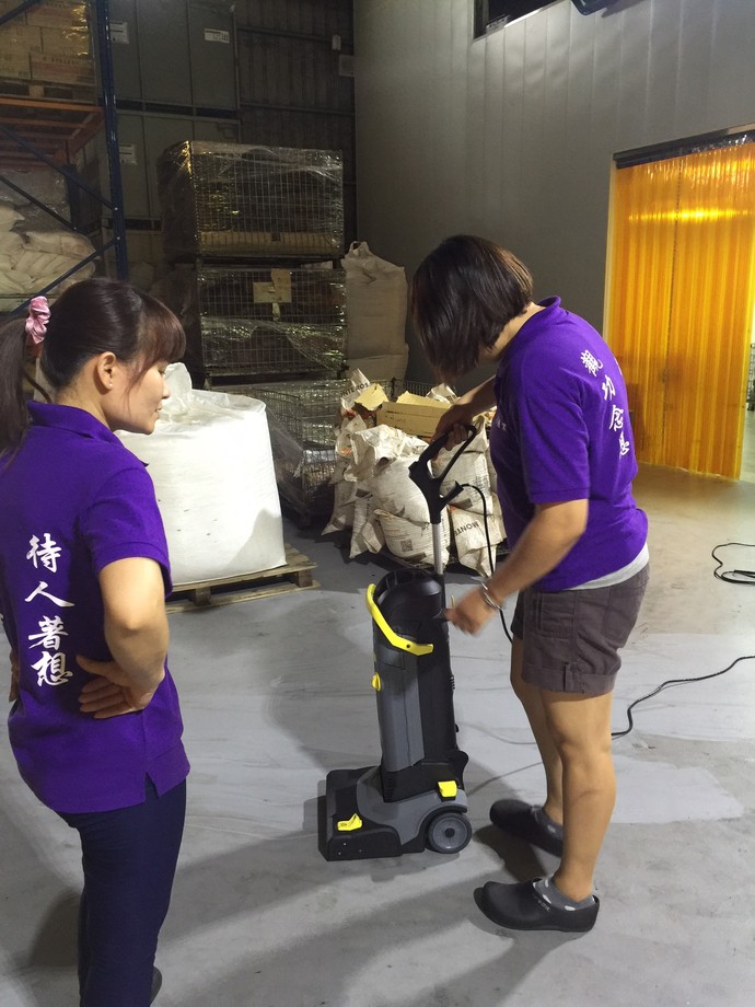 洗地機交機實例