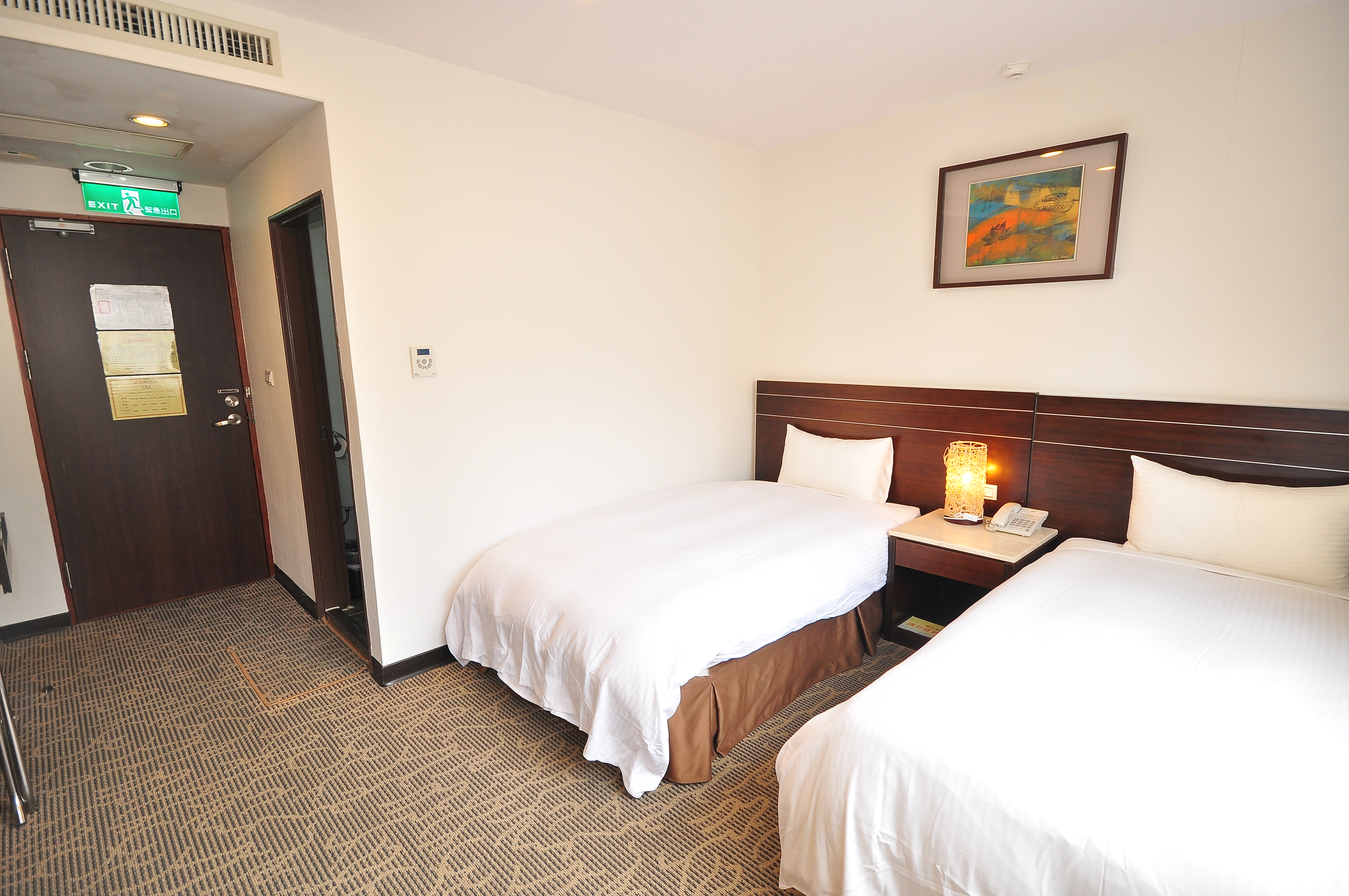 豪華兩人房(兩小床)