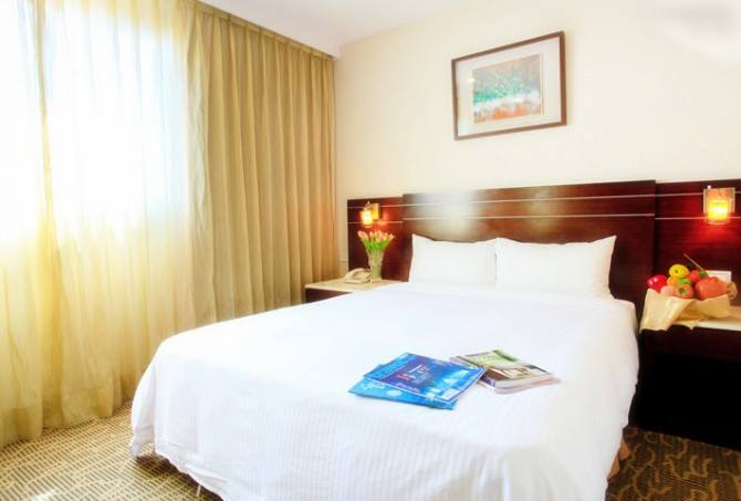 豪華雙人房一大床房型