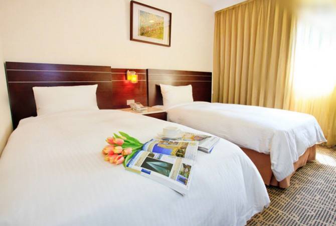 豪華雙人房兩小床房型