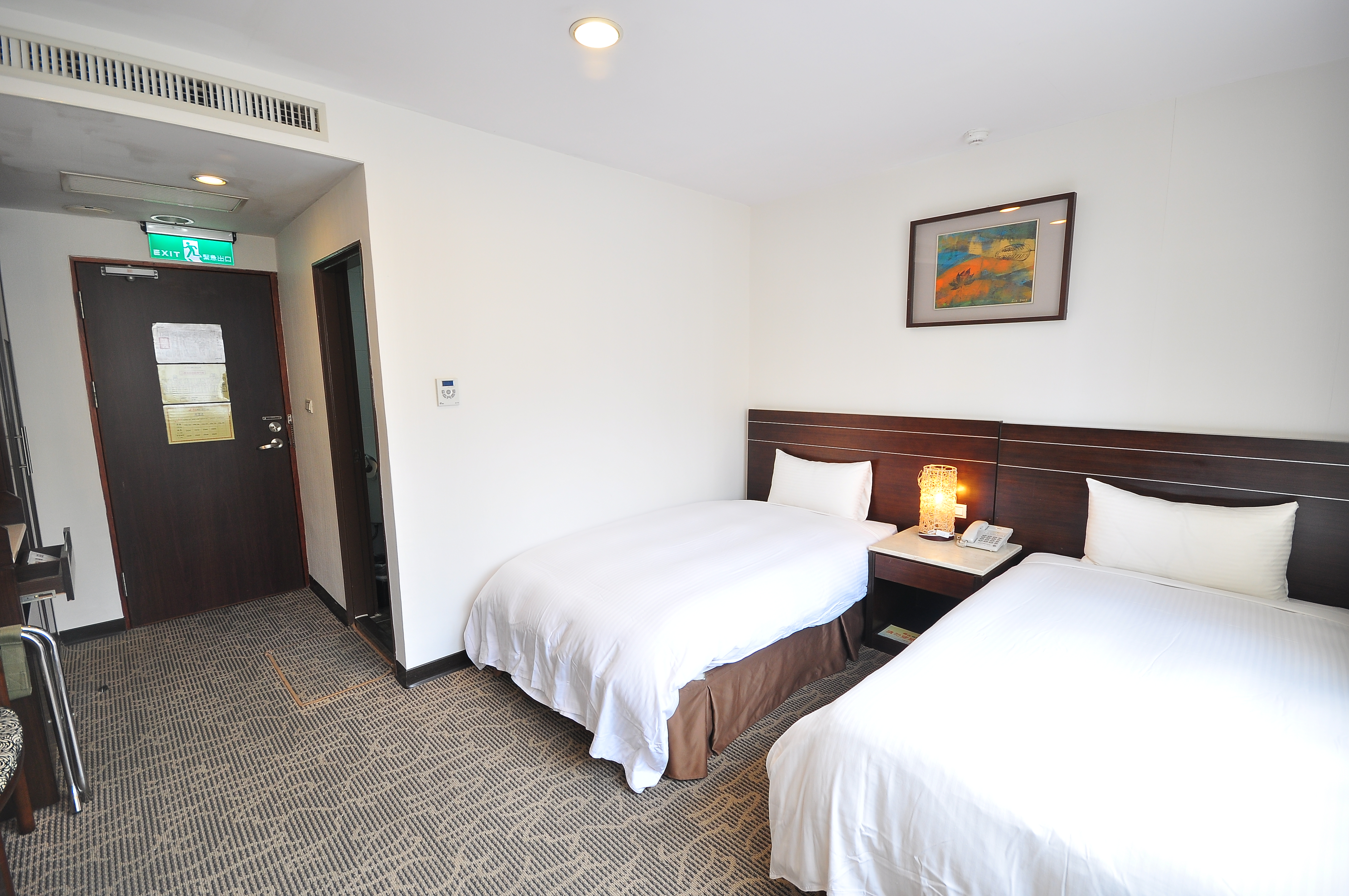 豪華兩人房(兩小床)