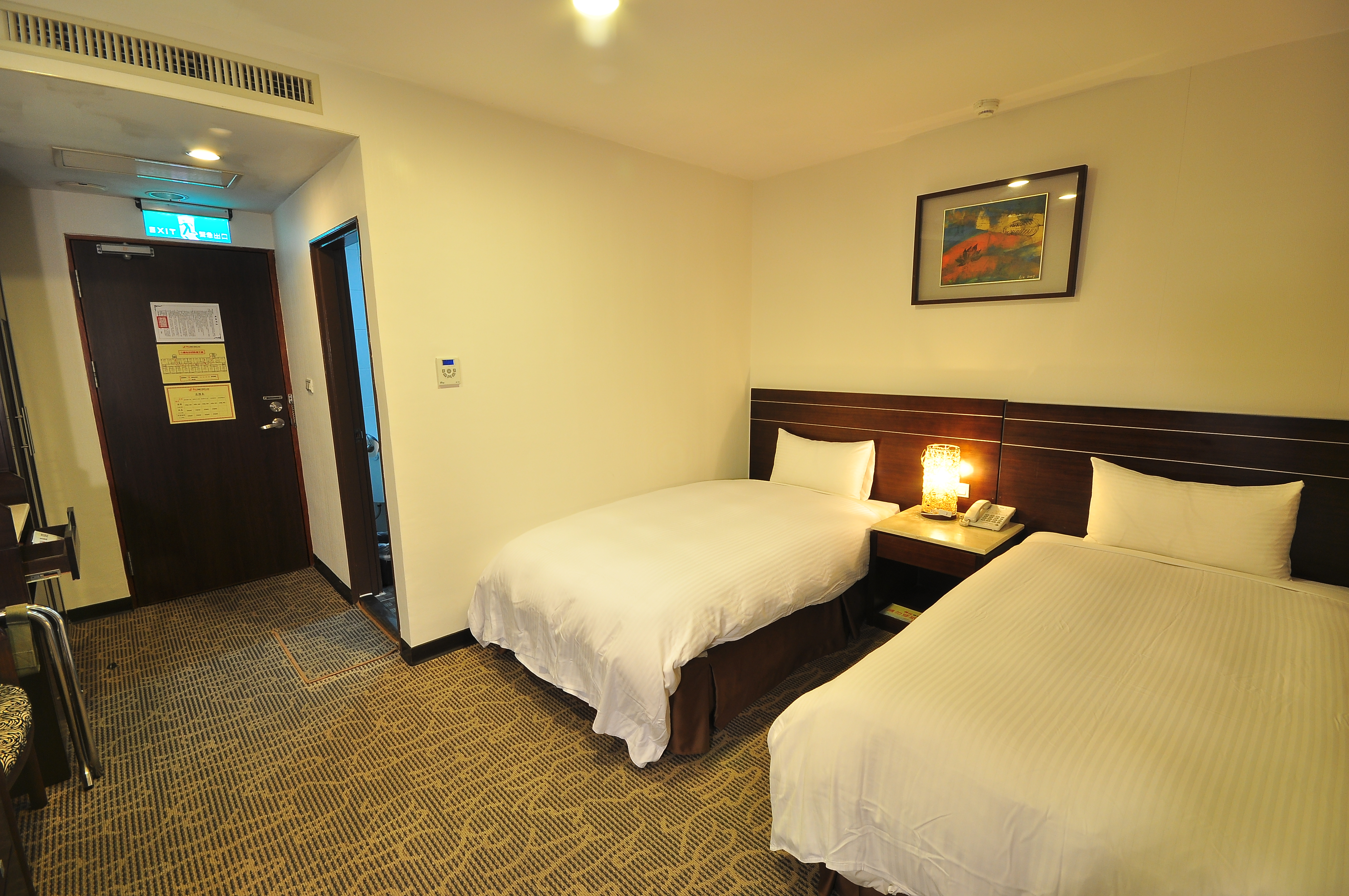 豪華兩人房(兩小床)