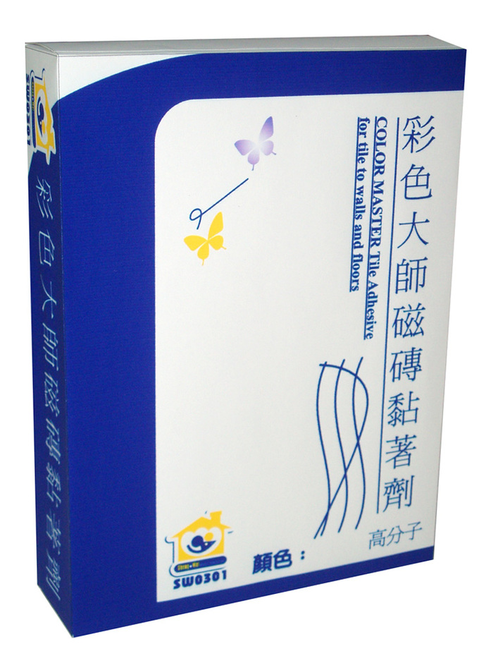 彩色大師磁磚黏著劑