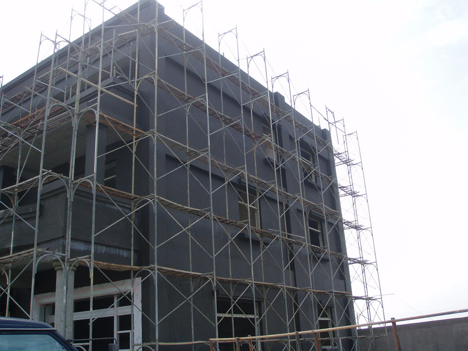 許公館防水彈泥施工2