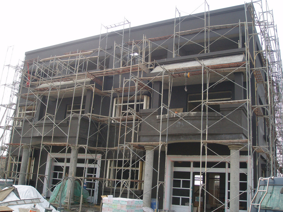 許公館防水彈泥施工1