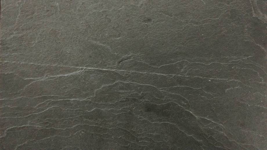 天然彩岩薄片CV-03黑金岩