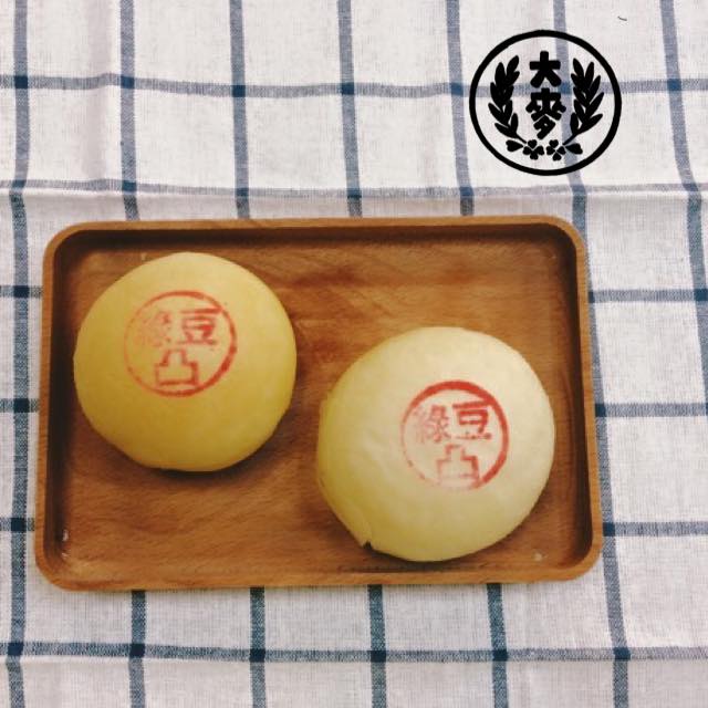 原味綠豆凸--大麥專業烘焙坊