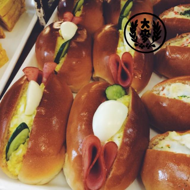 傳統經典麵包--蛋沙拉麵包--大麥專業烘焙坊