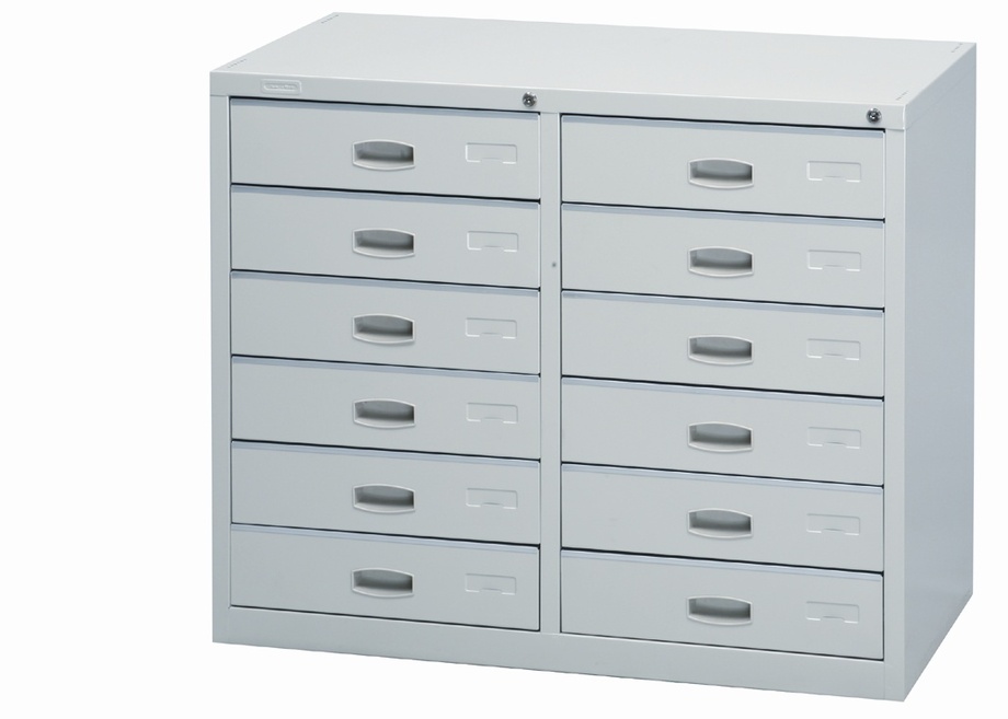 十二抽屜鋼製公文櫃