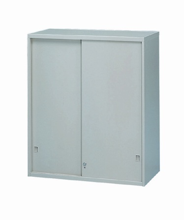 鐵拉門上置式鋼製公文櫃