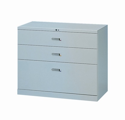 二小一大抽屜式綱製公文櫃