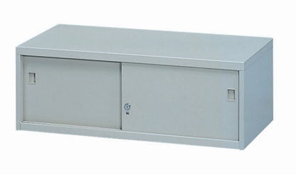 鐵拉門上置式鋼製公文櫃