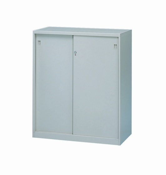 鐵拉門上置式鋼製公文櫃