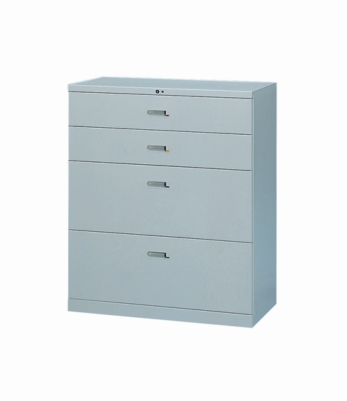 兩大兩小抽屜式鋼製公文櫃