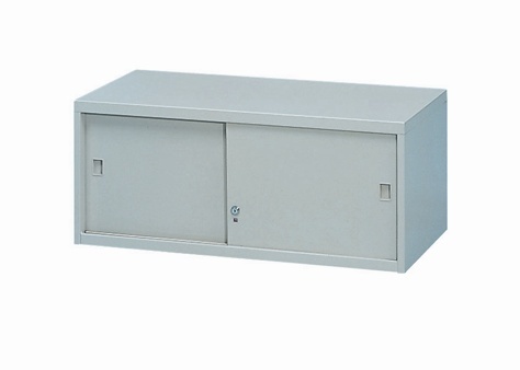 鐵拉門上置式鋼製公文櫃