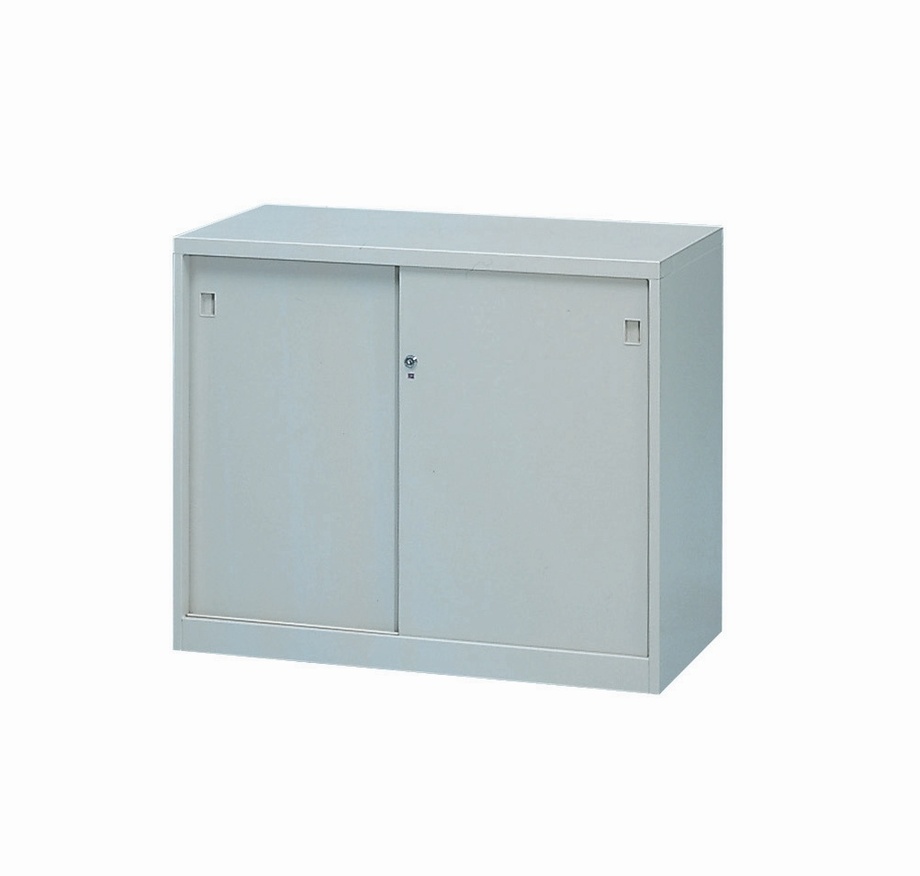 鐵拉門上置式鋼製公文櫃