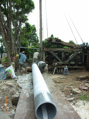 遠東紡織湖口廠12〞600呎深井