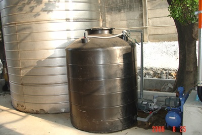 東培井水處理鹽水儲放桶