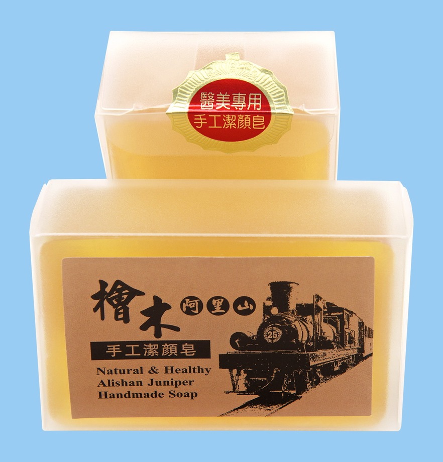 妍康醫美頂級阿里山檜木手工潔顏皂