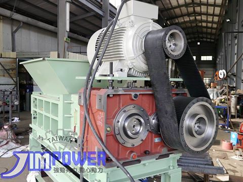 75HP雙軸破碎機---採用Jim