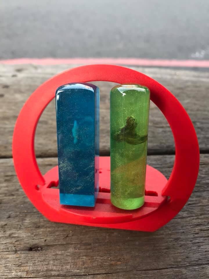 琥珀蜜蠟肚臍章➽萬王鎖印行