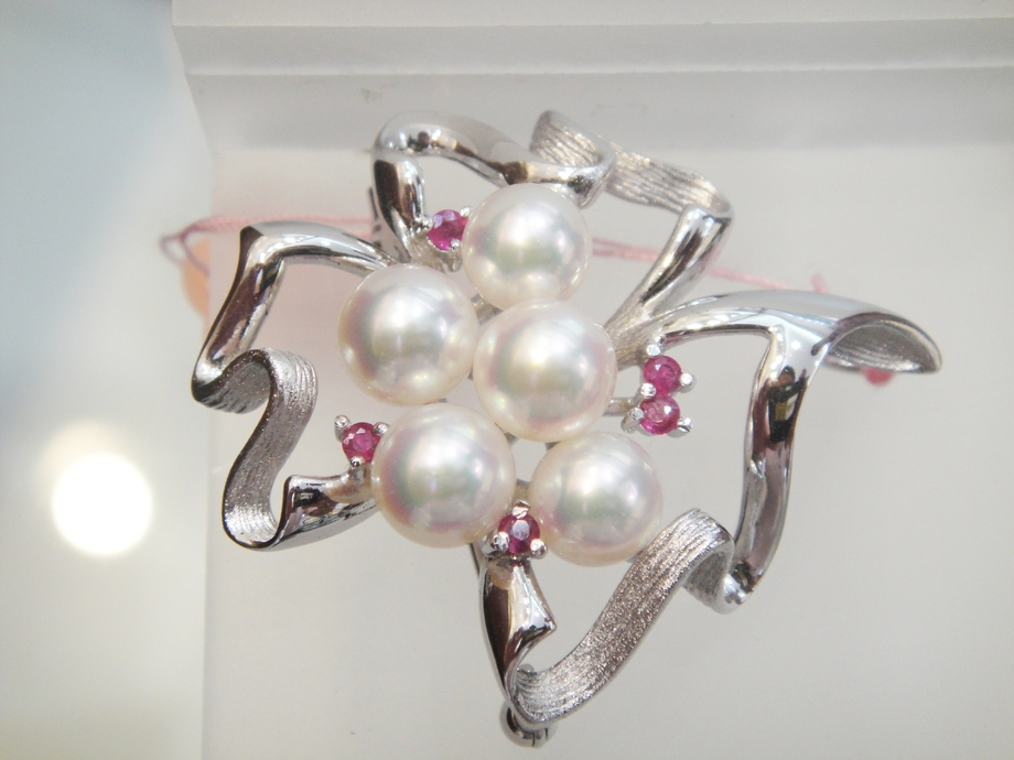 珍珠胸針3