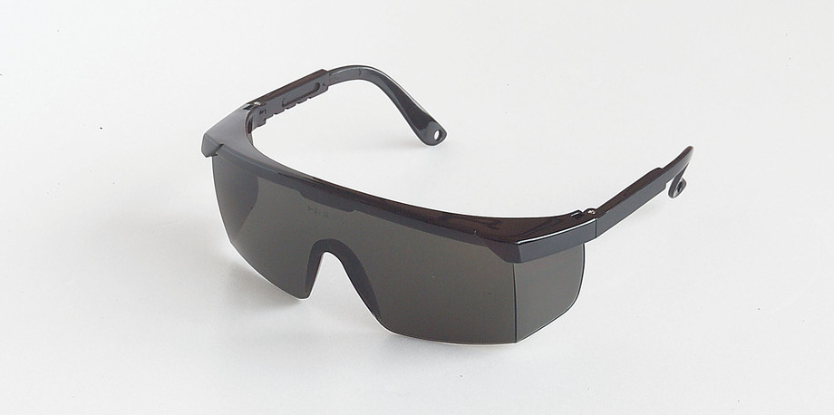 半黑框安全眼鏡(黑)