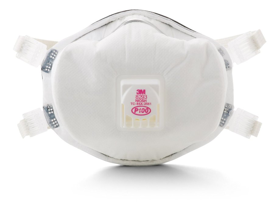 3M-8293帶閥電焊口罩