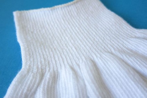 m-三樂半(全)指純棉手套(薄)