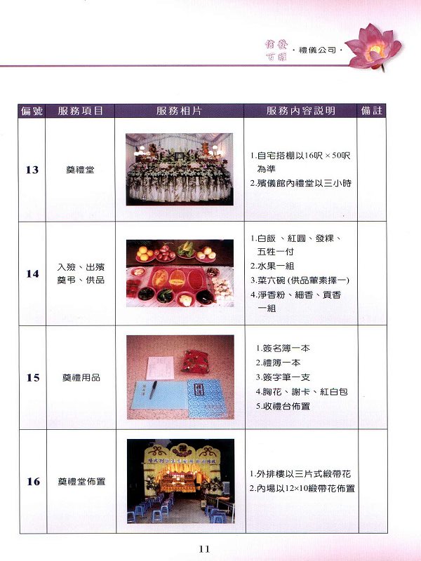 殯葬禮儀諮詢、全程陪同服務、墓地建造設計