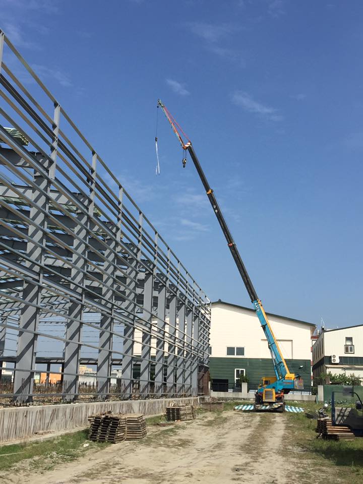 鋼骨建材吊掛施工