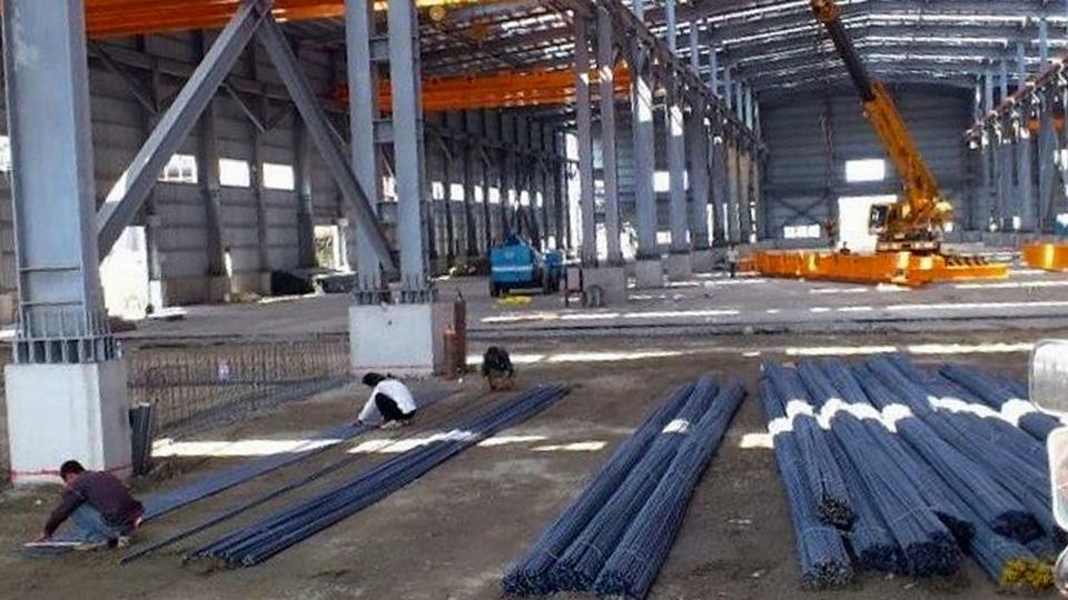 建築建材吊車吊掛作業