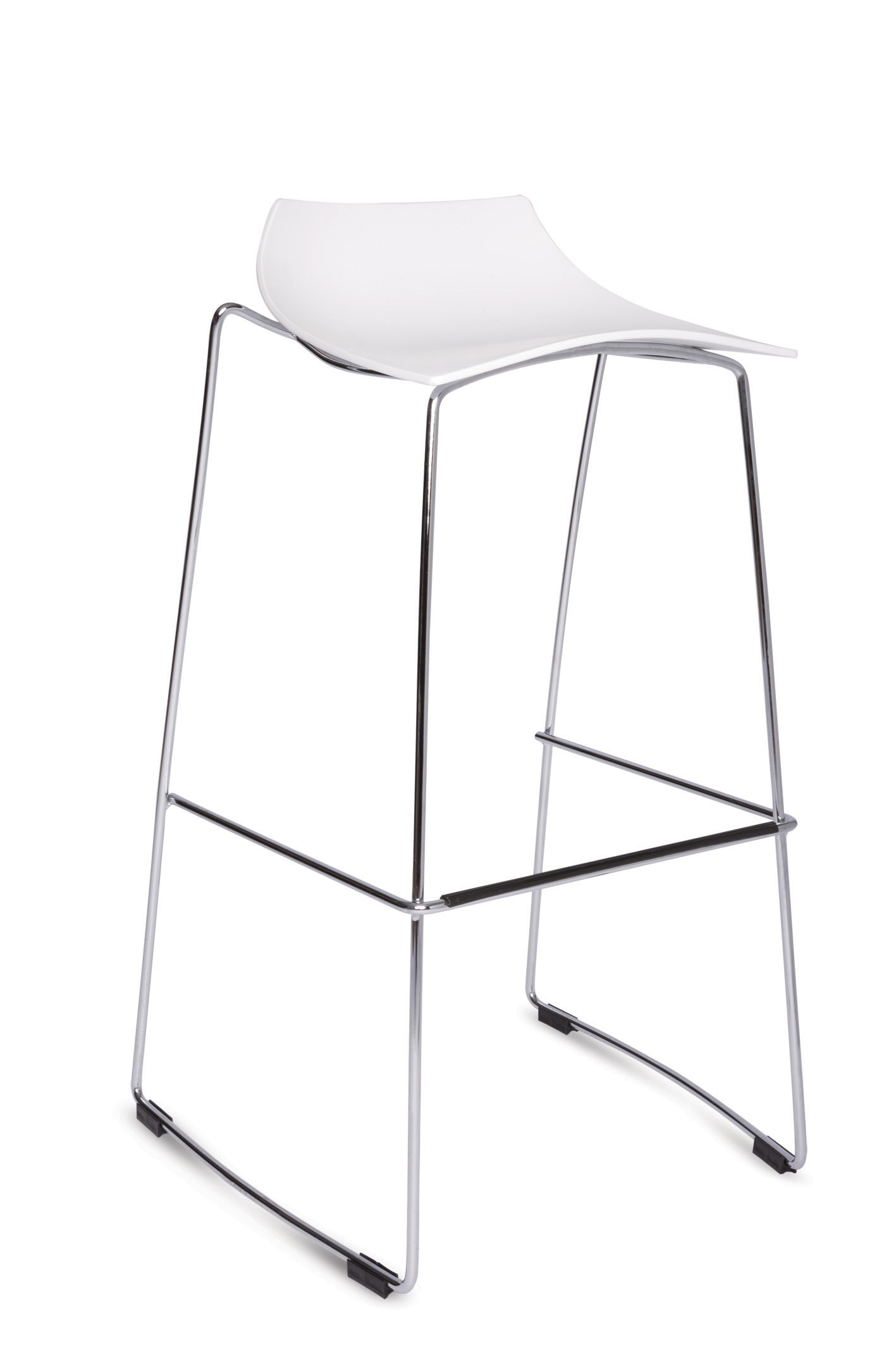 電鍍腳造型高巴椅