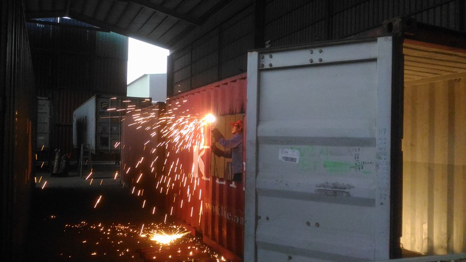 貨櫃屋施工(高雄貨櫃)