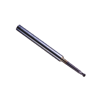 極細微粒碳化鎢斜頸短刃2刃球型立銑刀
