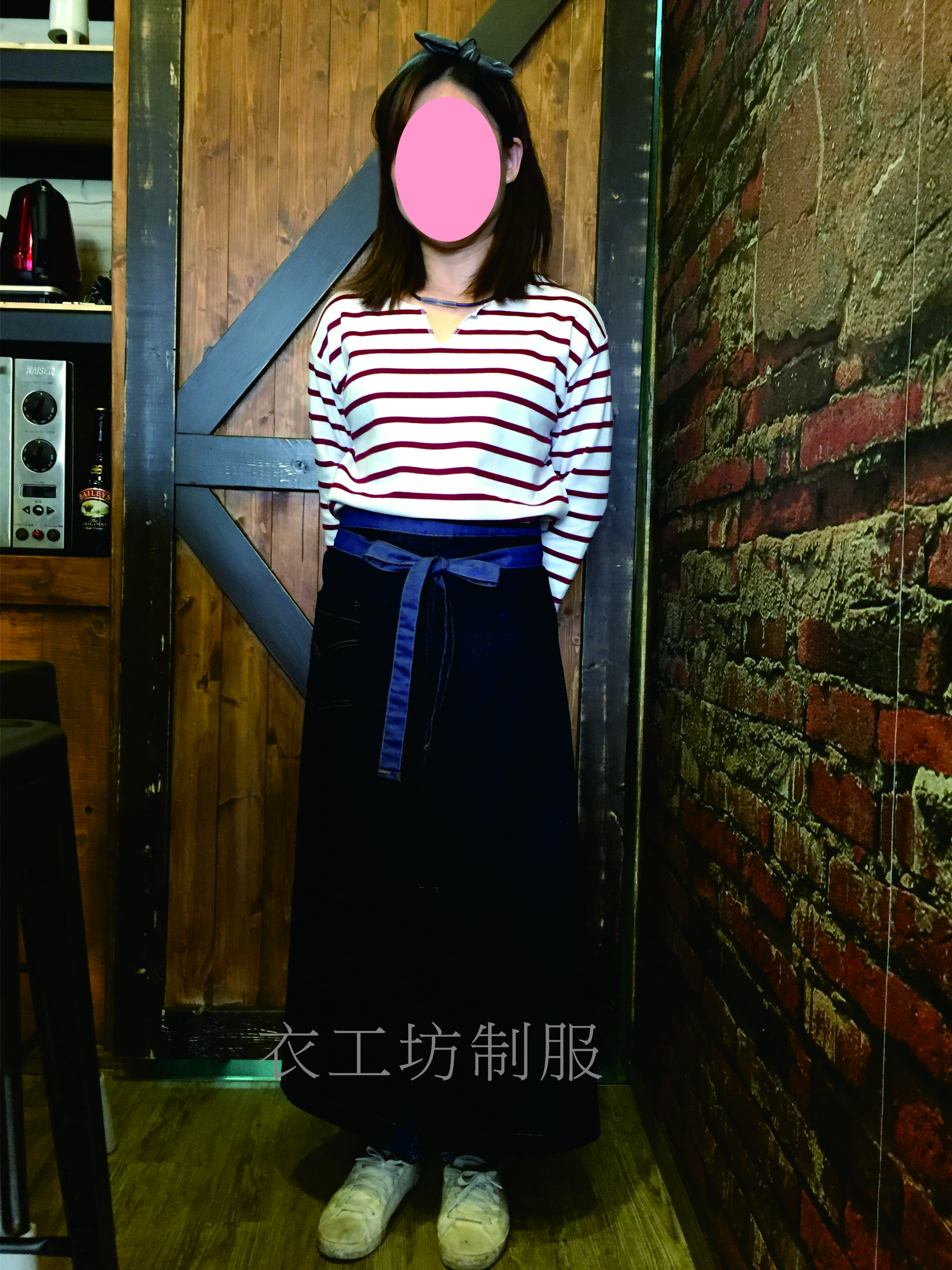 餐廳圍裙版型