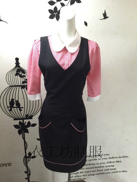 餐廳背心裙版型