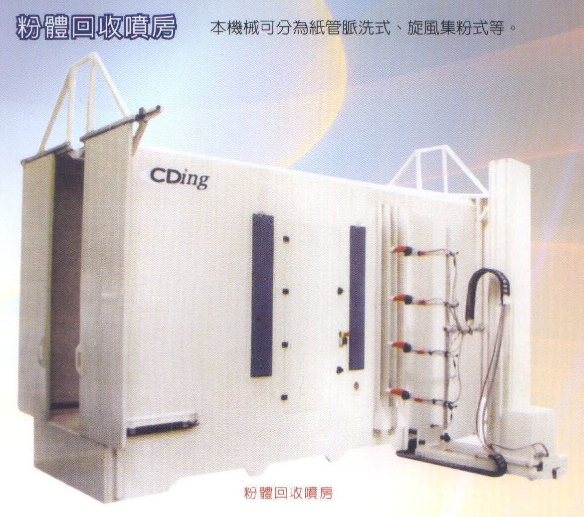 粉體回收噴房